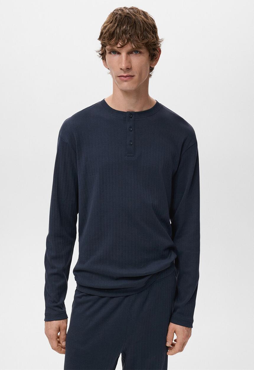 MANGO - Pijama Pack Diplo - Navy