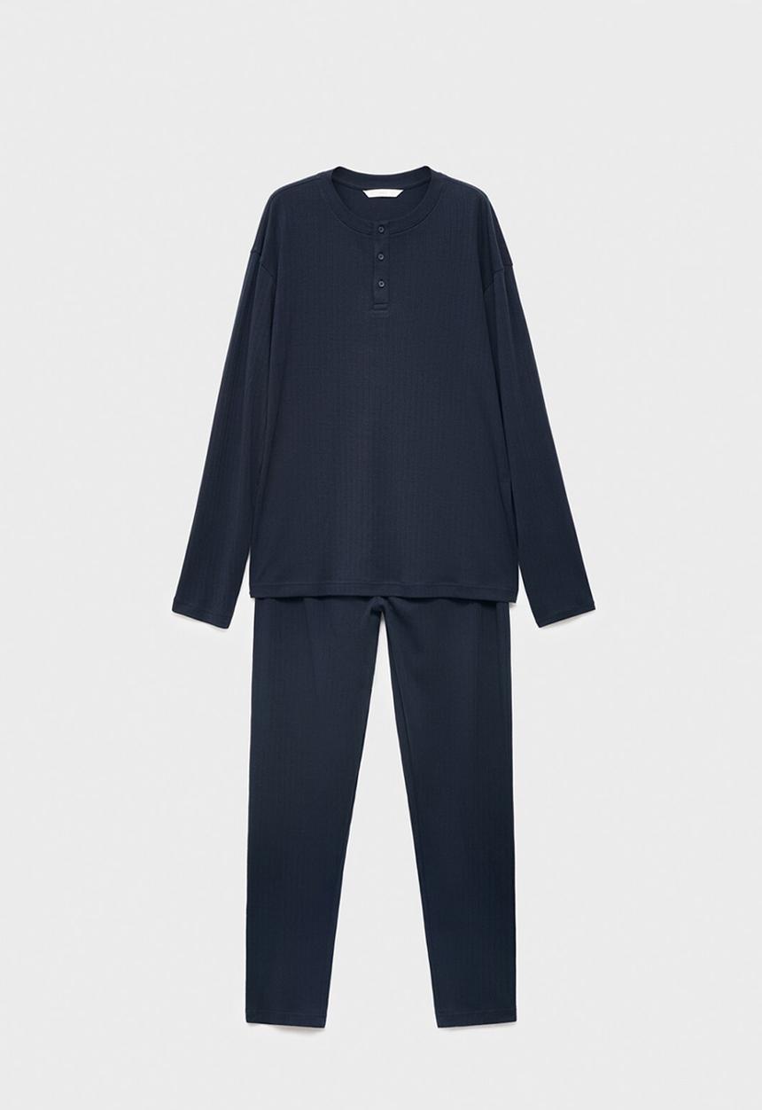 MANGO - Pijama Pack Diplo - Navy