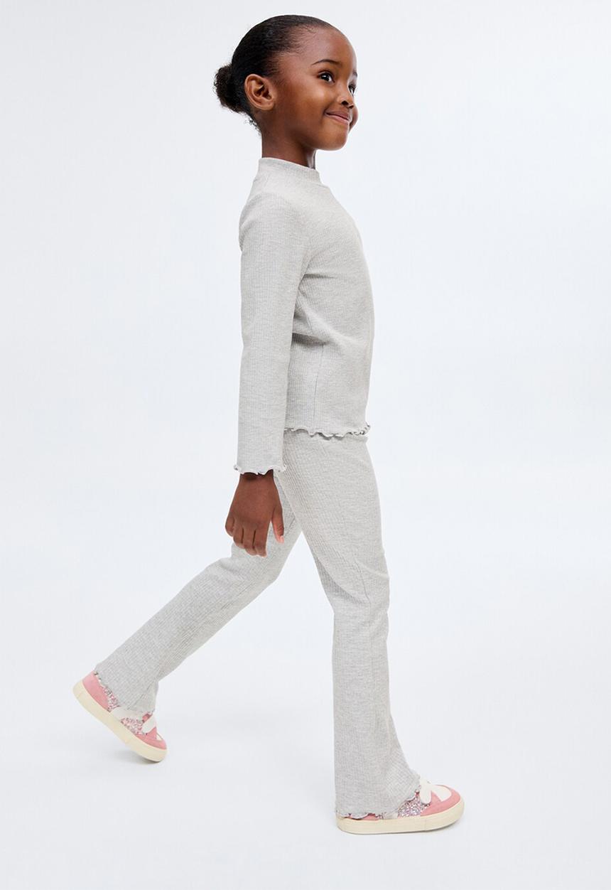 MANGO - Flare leggings - grey