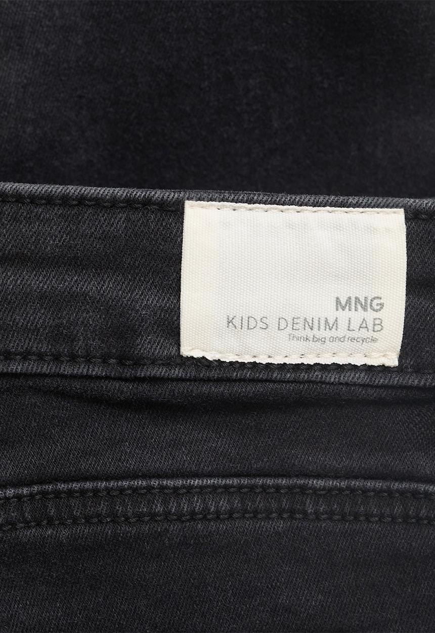 MANGO - Jeans Diego - Black Denim