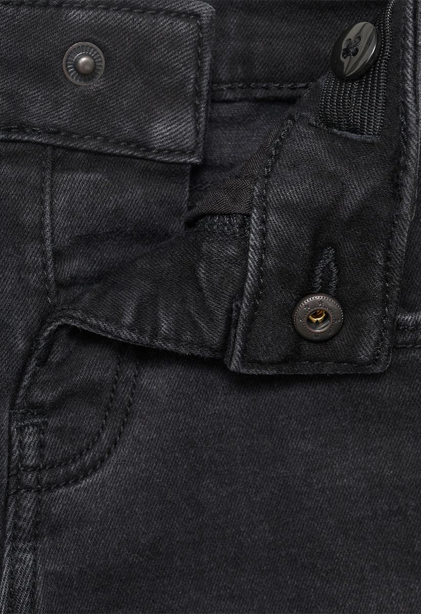 MANGO - Jeans Diego - Black Denim