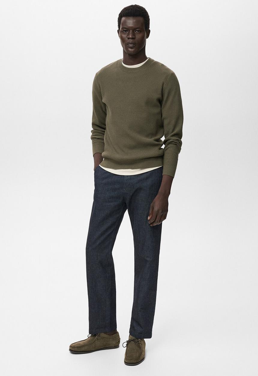 MANGO - Jersey Antigua - Dark Green
