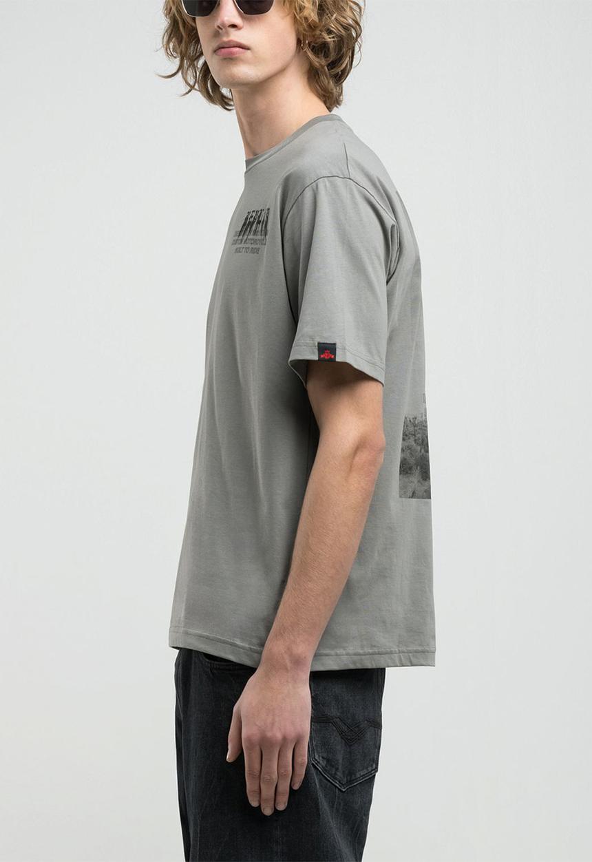 Replay - Basic Jersey 30/1 - Grey Military