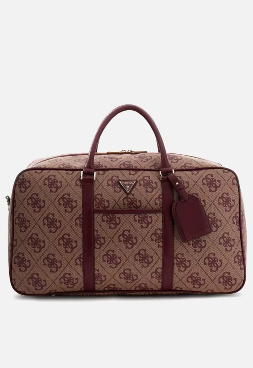 GUESS - Berta weekender duffle - burgundy