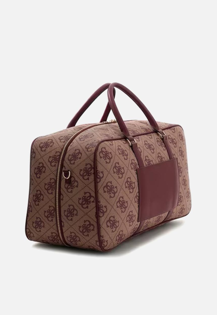 GUESS - Berta weekender duffle - burgundy