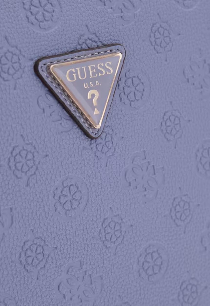 GUESS - Wilder xl top zip cosmetic - blue