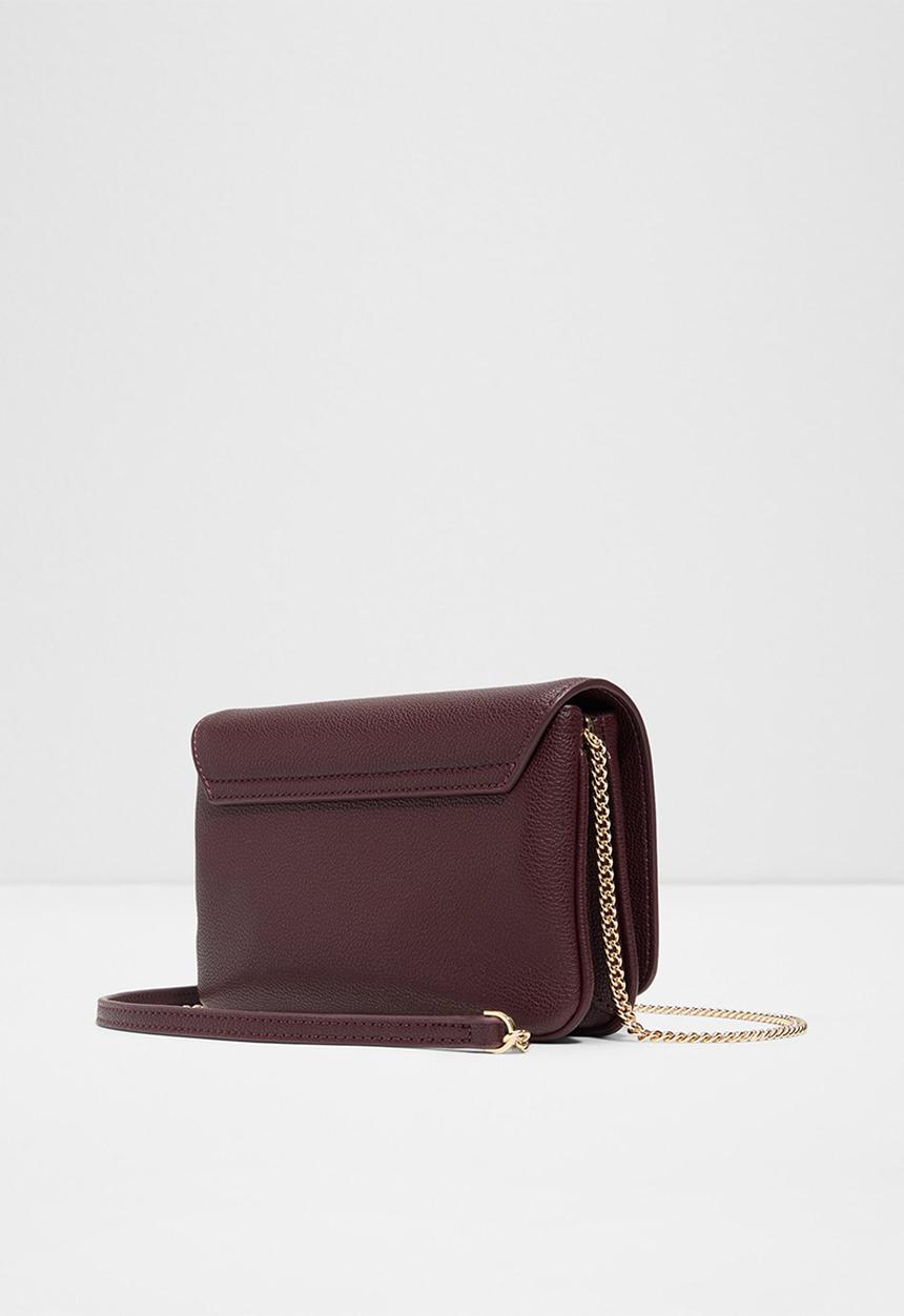 ALDO - Riverly crossbody bag - bordo