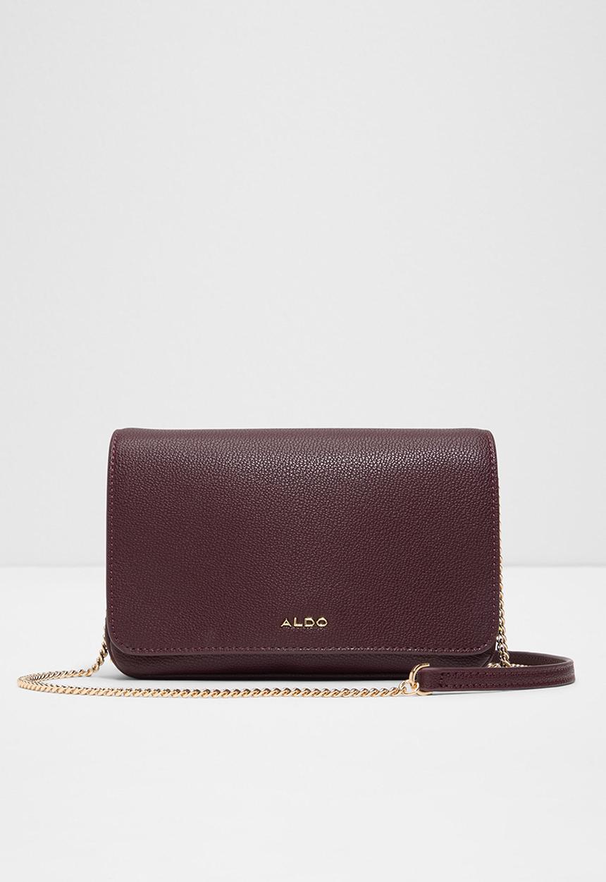 ALDO - Riverly crossbody bag - bordo
