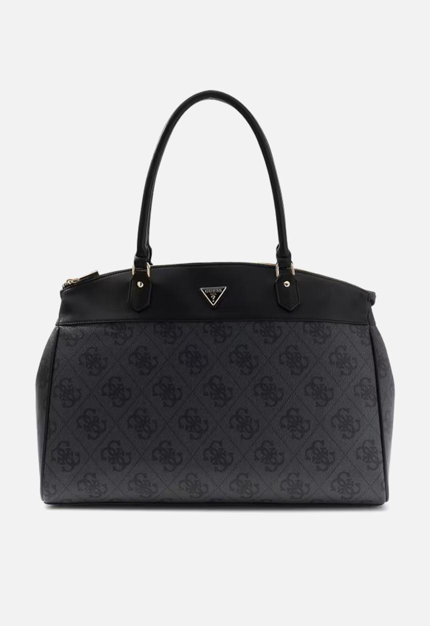 GUESS - Berta deluxe dome tote - charcoal