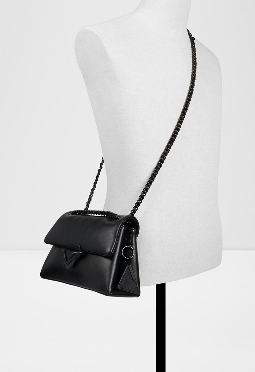 ALDO - Softpuff shoulder bag - black