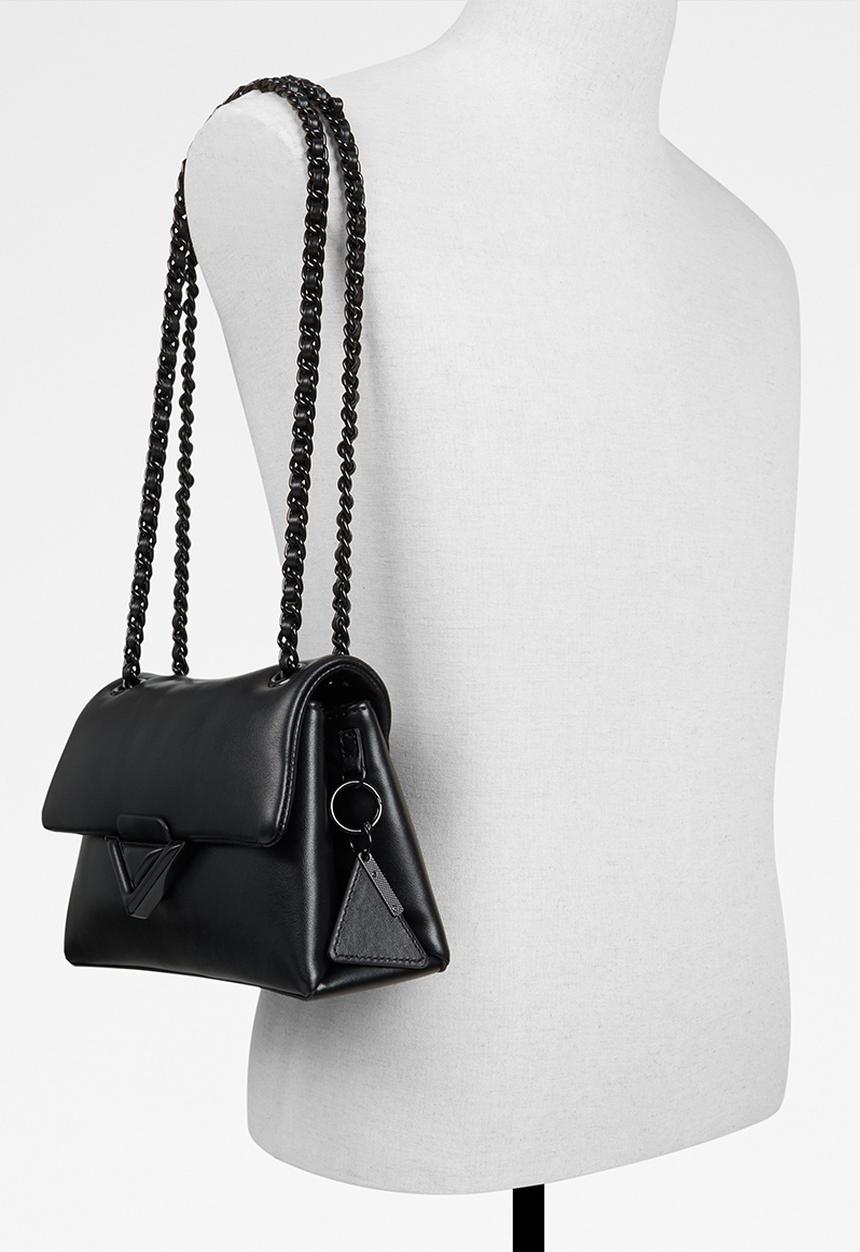 ALDO - Softpuff shoulder bag - black