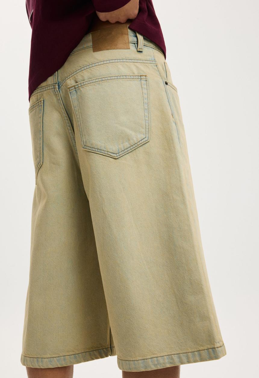 Cotton On - Super Baggy Jort - Dare Tint Blue