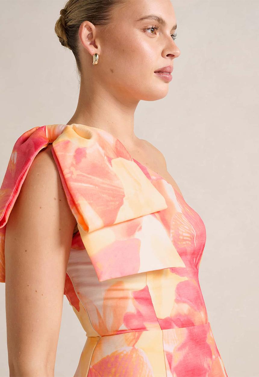 Forever New - Darcy One Shoulder Bow Mini Dress