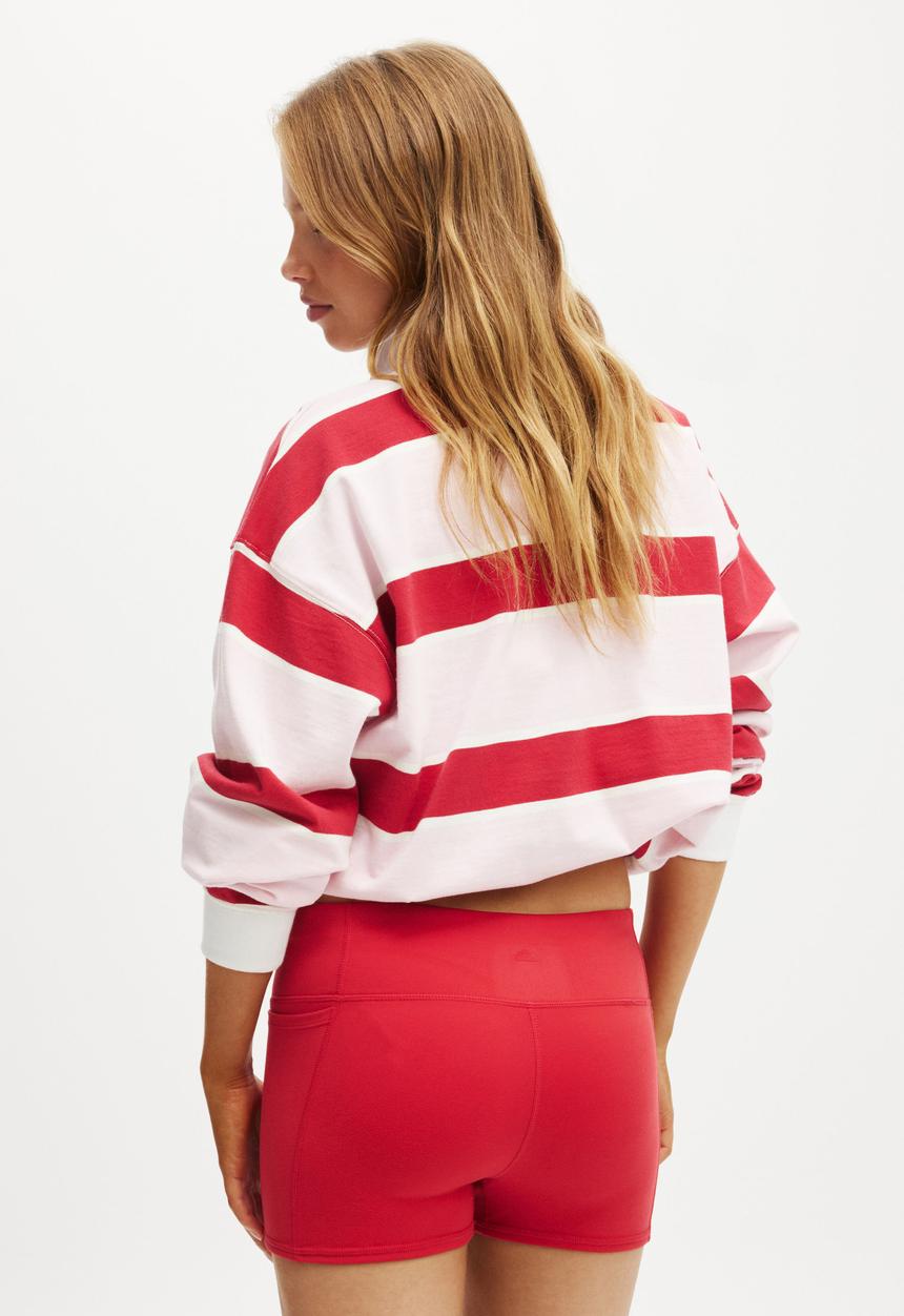 Cotton On - Ultra Soft Low Rise Shortie Short - Poppy