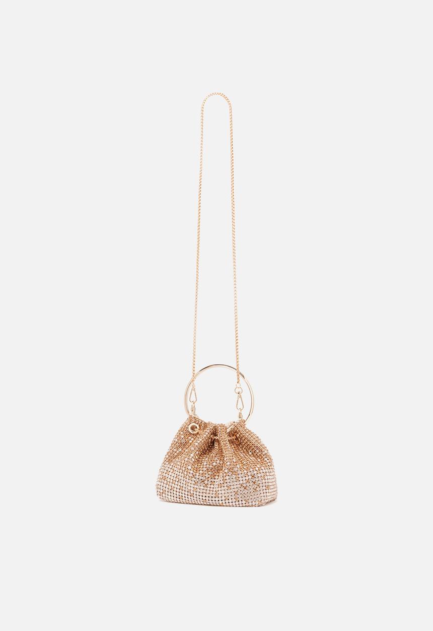 Forever New - Skylah Sparkle Metal Handle Bag