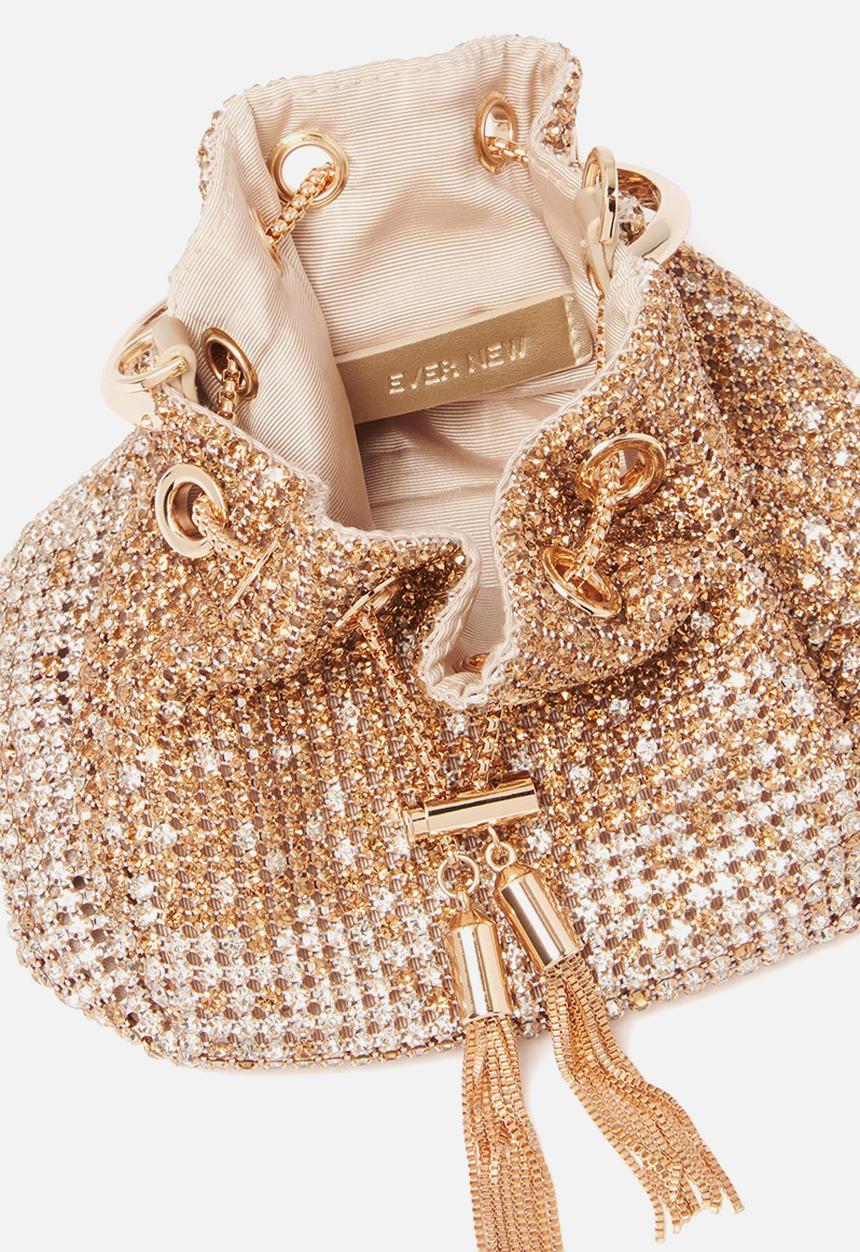 Forever New - Skylah Sparkle Metal Handle Bag