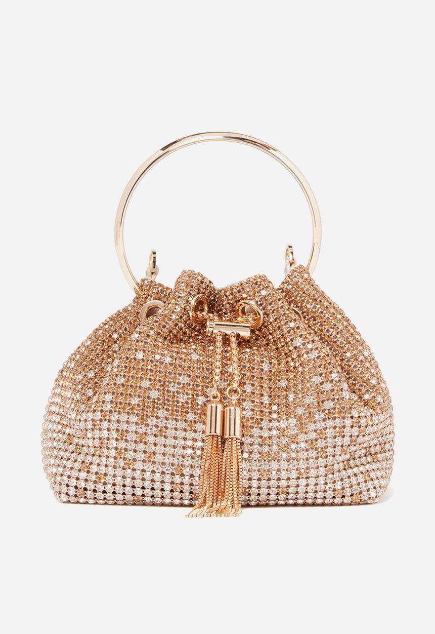 Forever New - Skylah Sparkle Metal Handle Bag