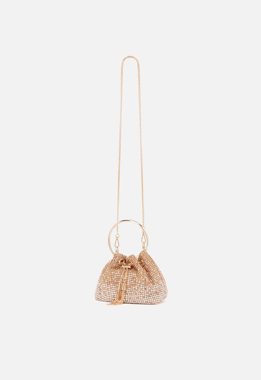 Forever New - Skylah Sparkle Metal Handle Bag