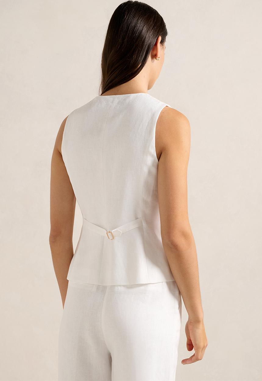 Forever New - Saylor Linen Waistcoat 
