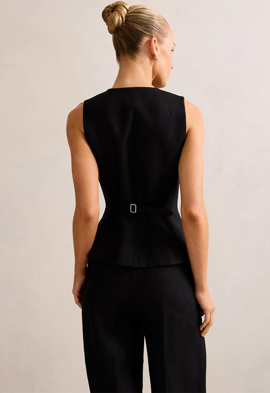 Forever New - Saylor linen waistcoat 