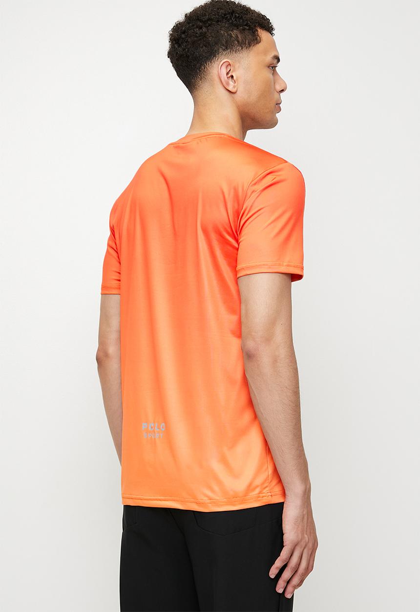 POLO - ANSLOW Sport Ss Tech Tee - Orange