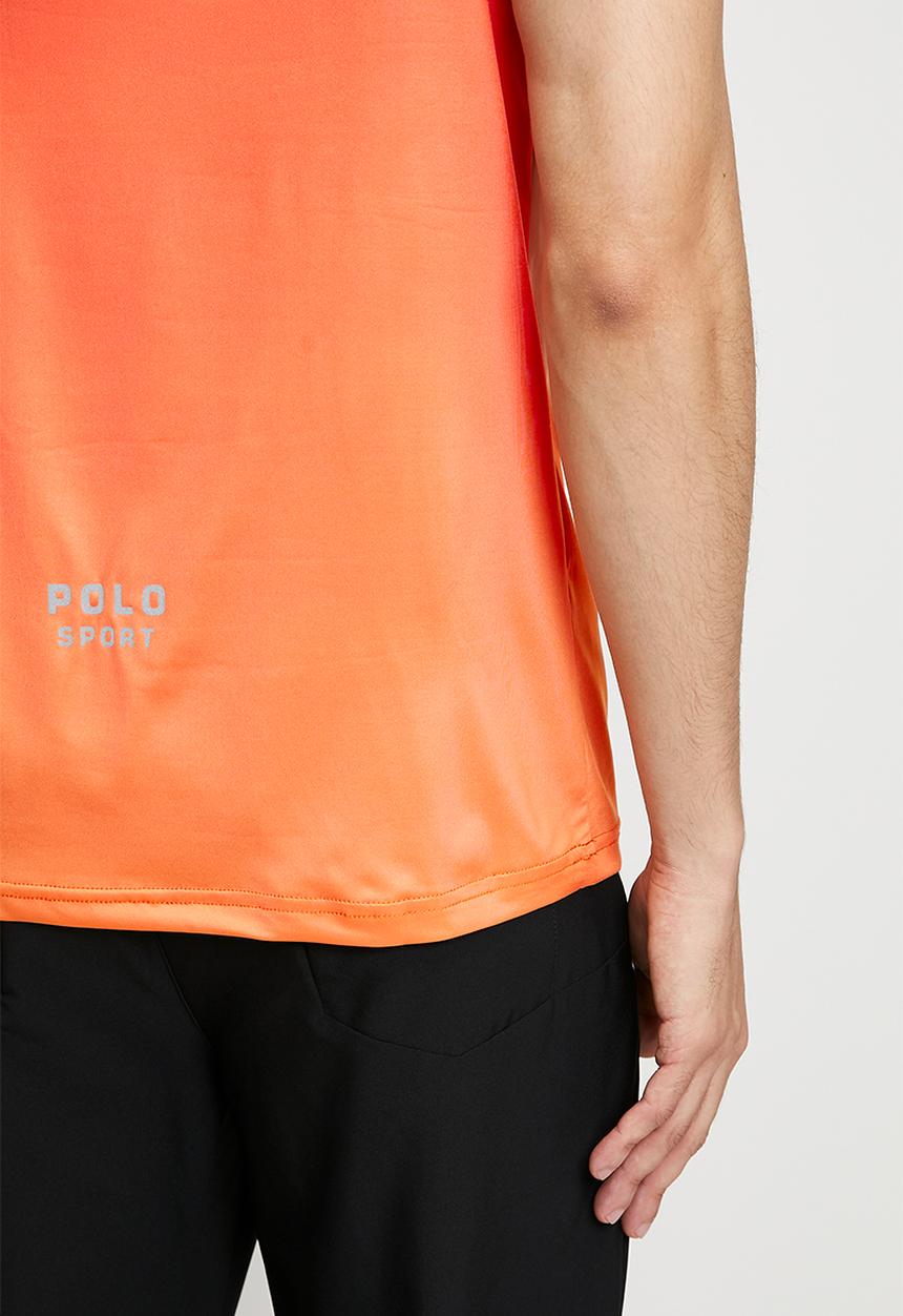 POLO - ANSLOW Sport Ss Tech Tee - Orange