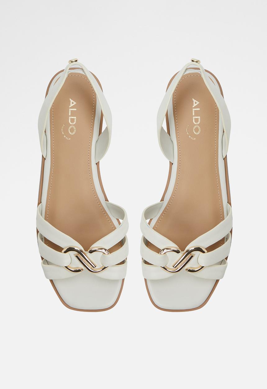 ALDO - Nydirarin sandal - white