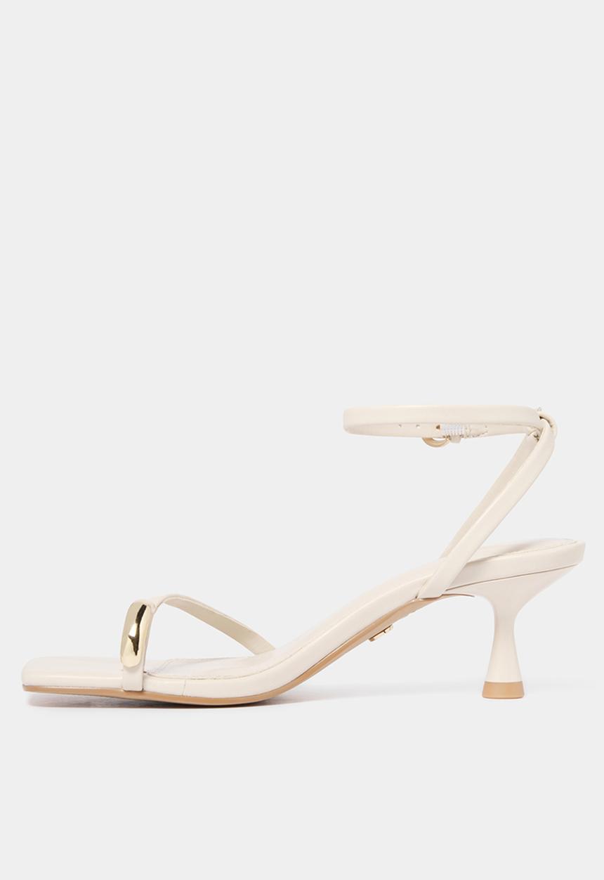 Forever New - Tatiana Toe Loop Trim Strappy Sandal Heel 