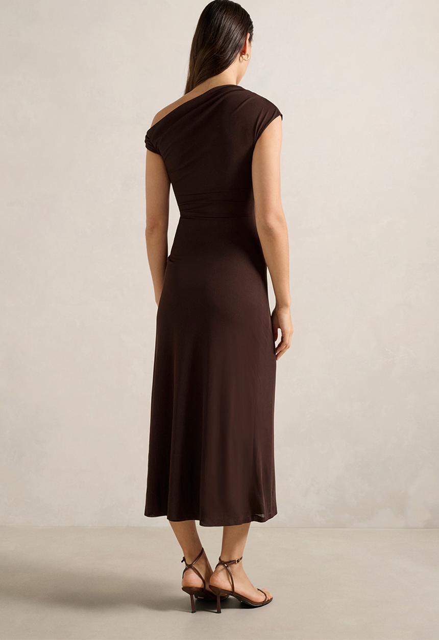 Forever New - Paris Draped Mesh Midi Dress