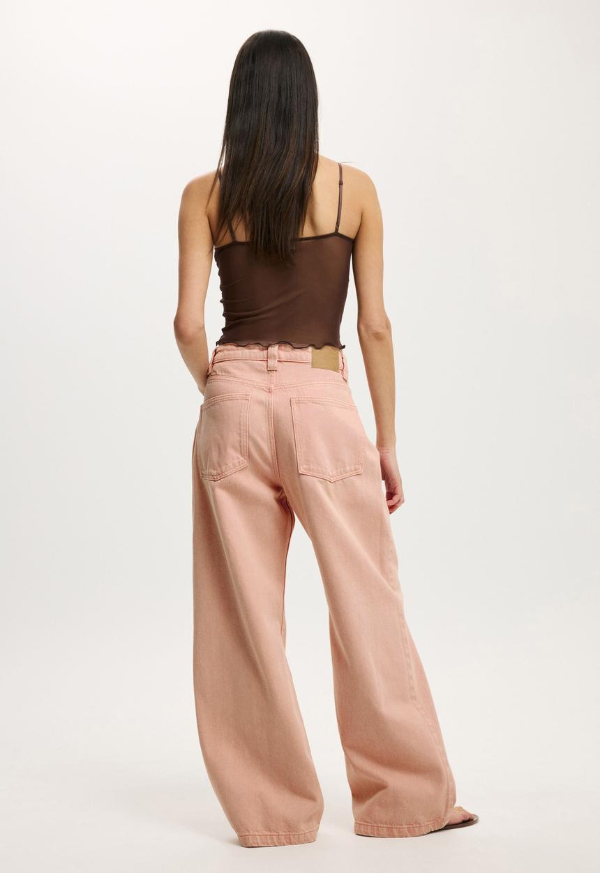 Cotton On - Low super baggy jean - pretty please