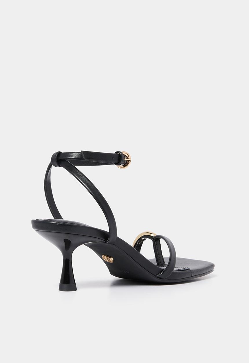 Forever New - Tatiana Toe Loop Trim Strappy Sandal Heel