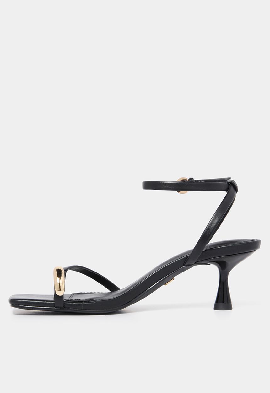 Forever New - Tatiana Toe Loop Trim Strappy Sandal Heel