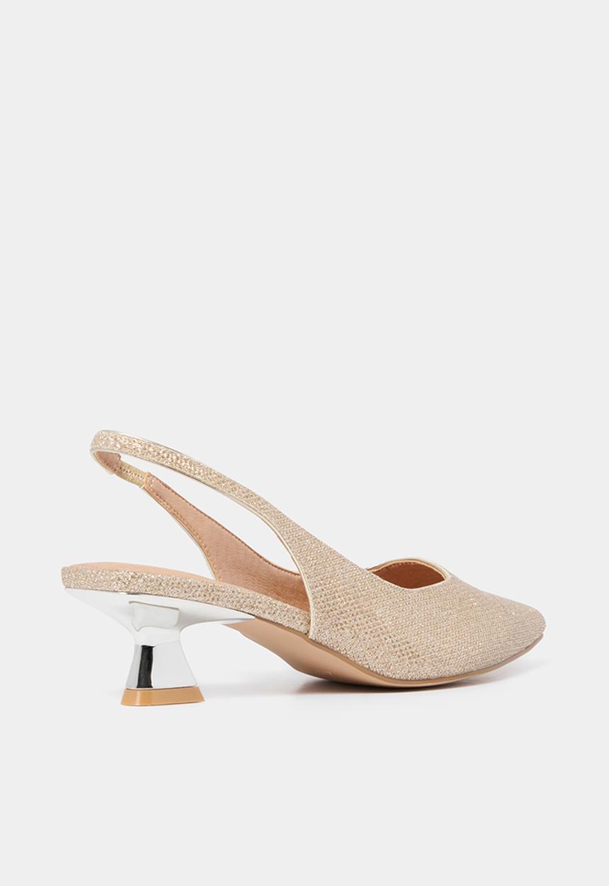 Forever New - Sage Shaped Heel Dorsay Slingback