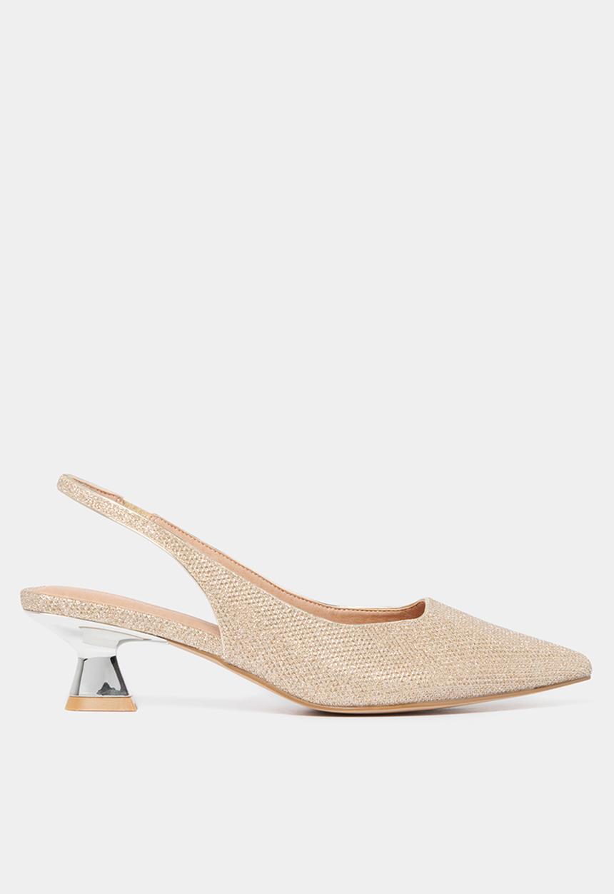 Forever New - Sage Shaped Heel Dorsay Slingback