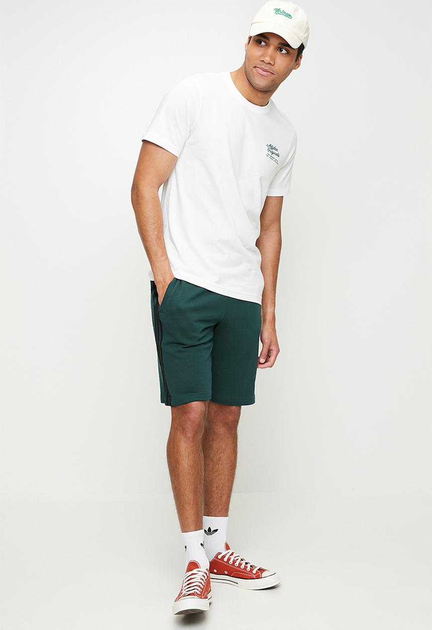 adidas Originals - 3-Stripe Short - Teal aurora ivy