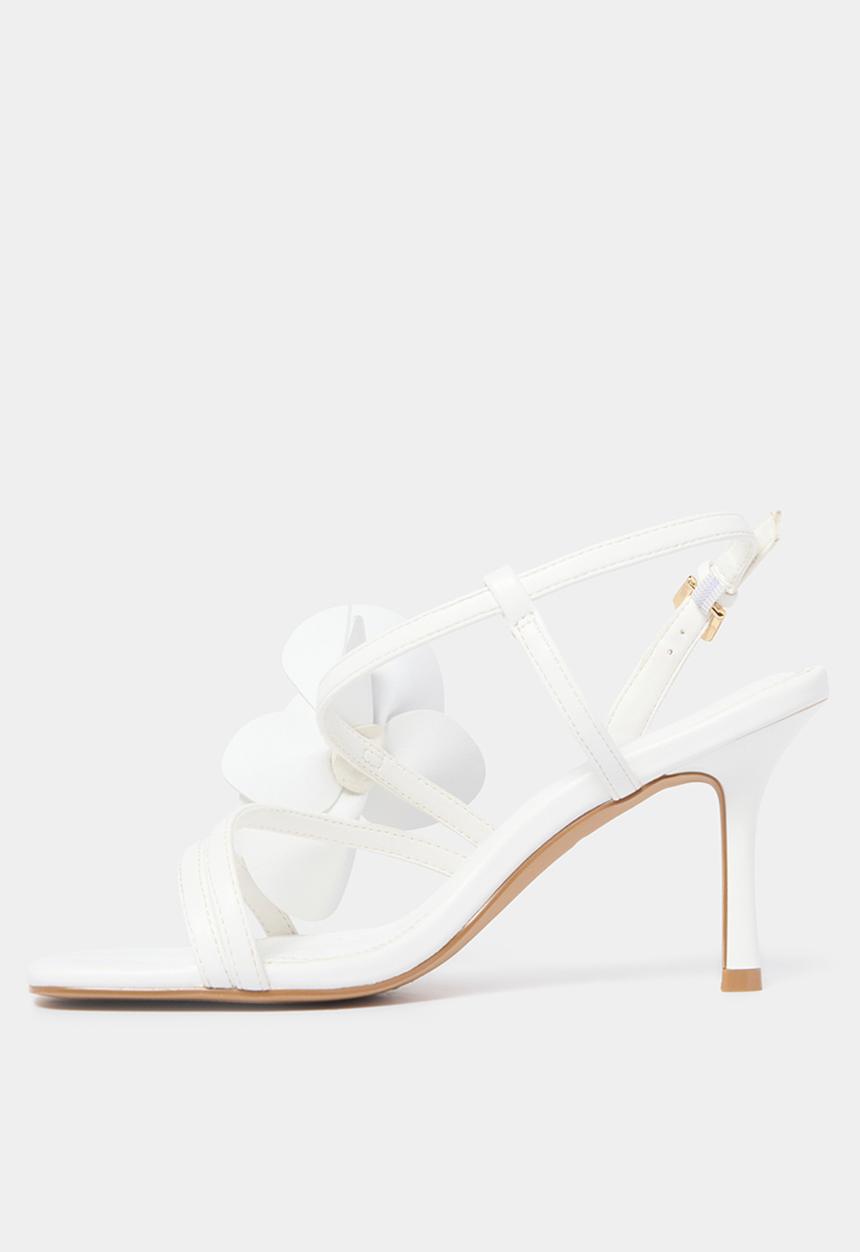 Forever New - Odette Flower Trim Sandal Heel