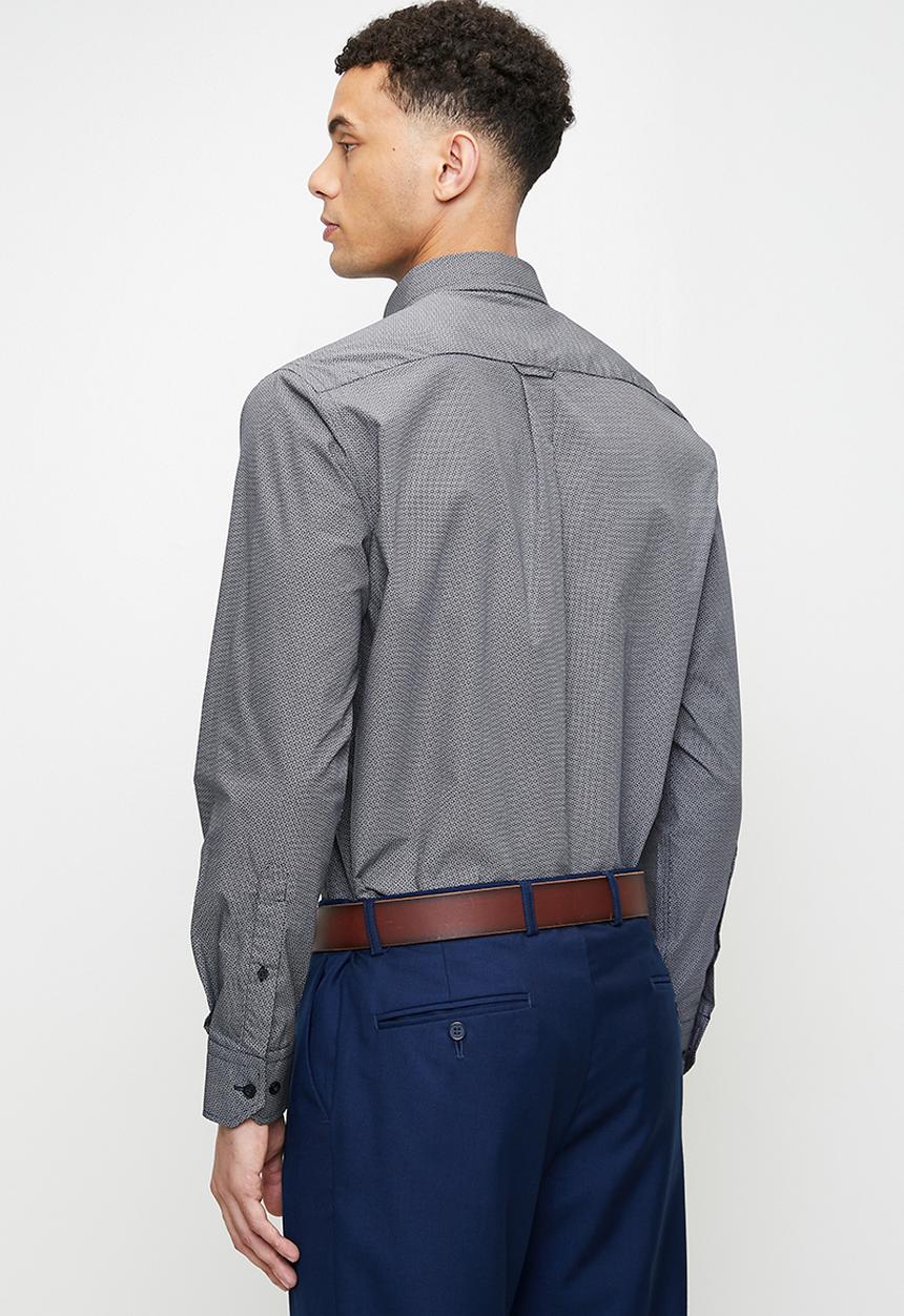 Pringle of Scotland - Ken  ls classic shirt - navy