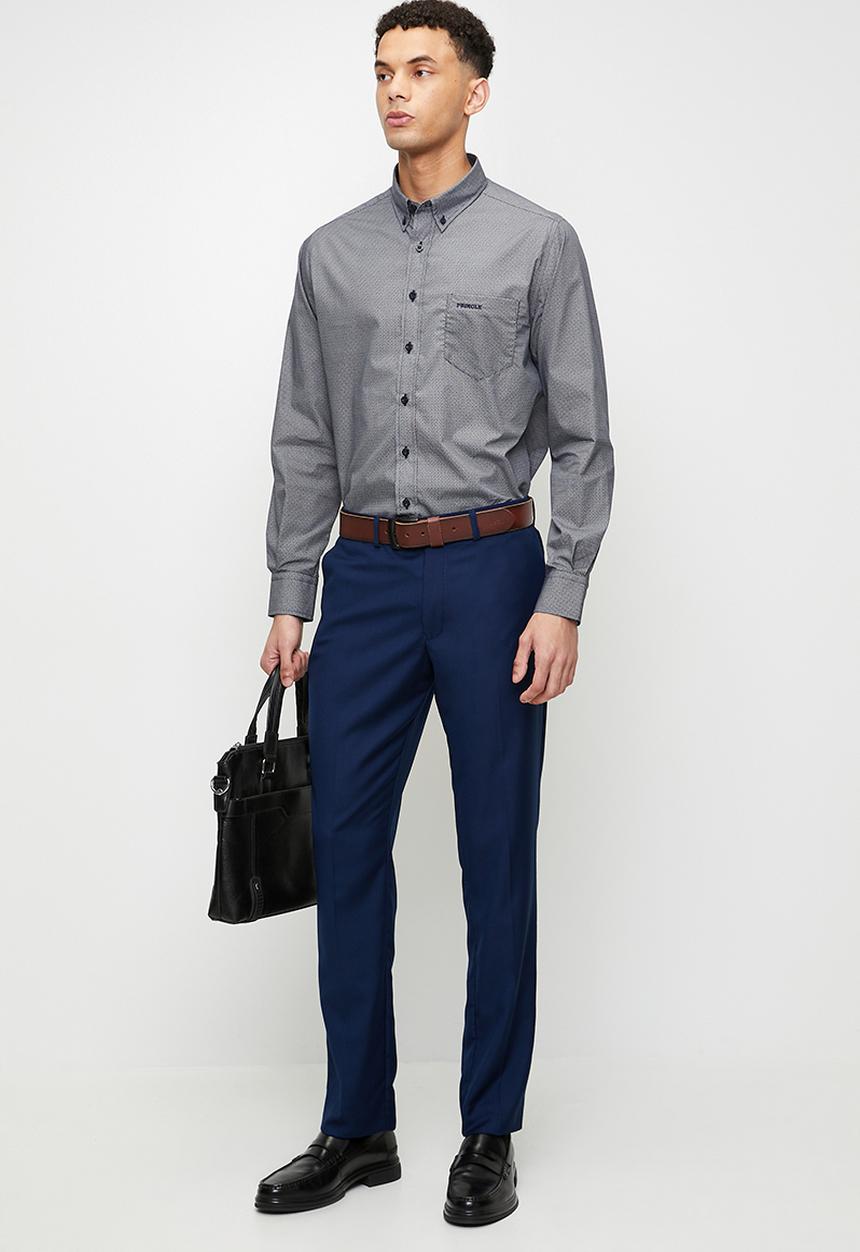 Pringle of Scotland - Ken  ls classic shirt - navy