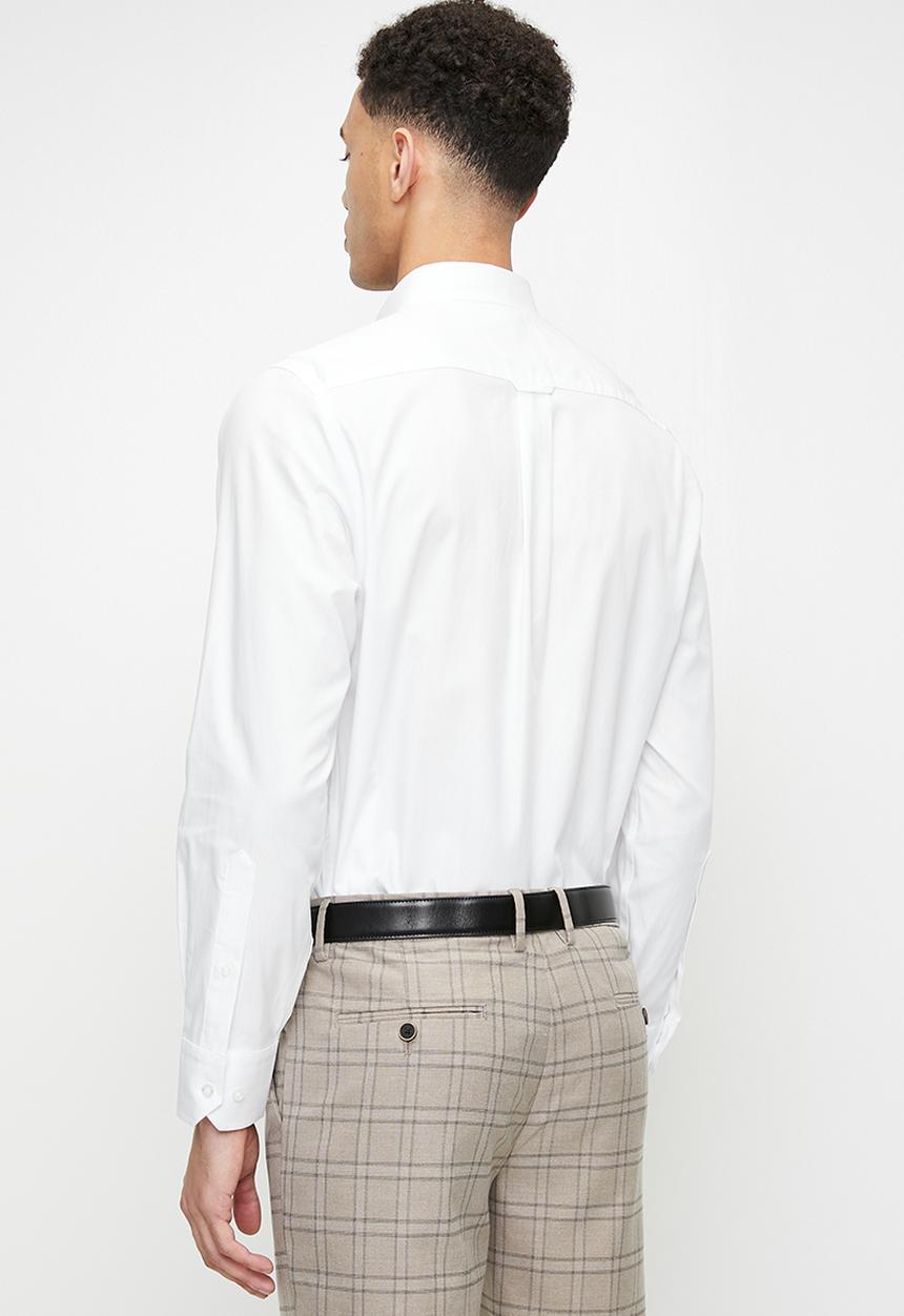 Pringle of Scotland - Andrew l/s classic shirt - white
