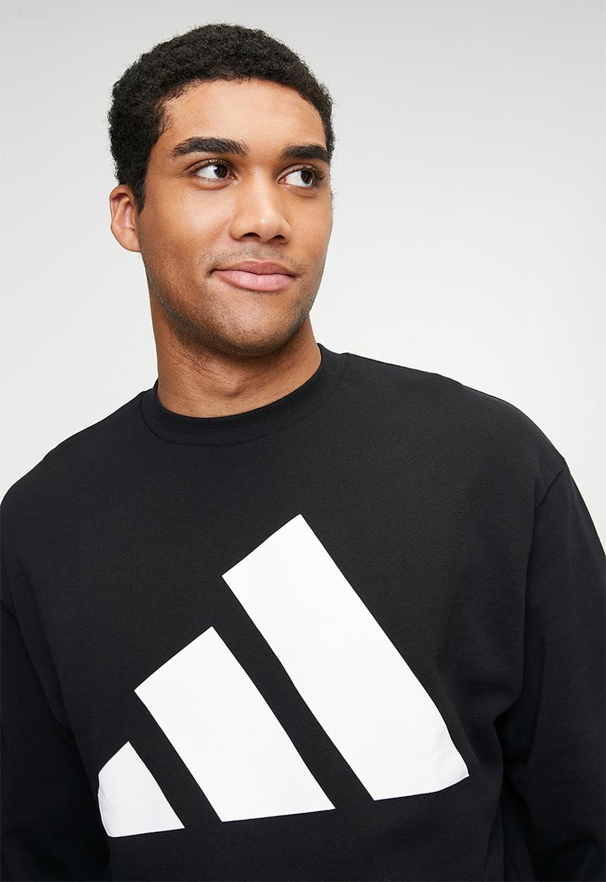 adidas Performance - Big Logo FT Sweatshirt - Black