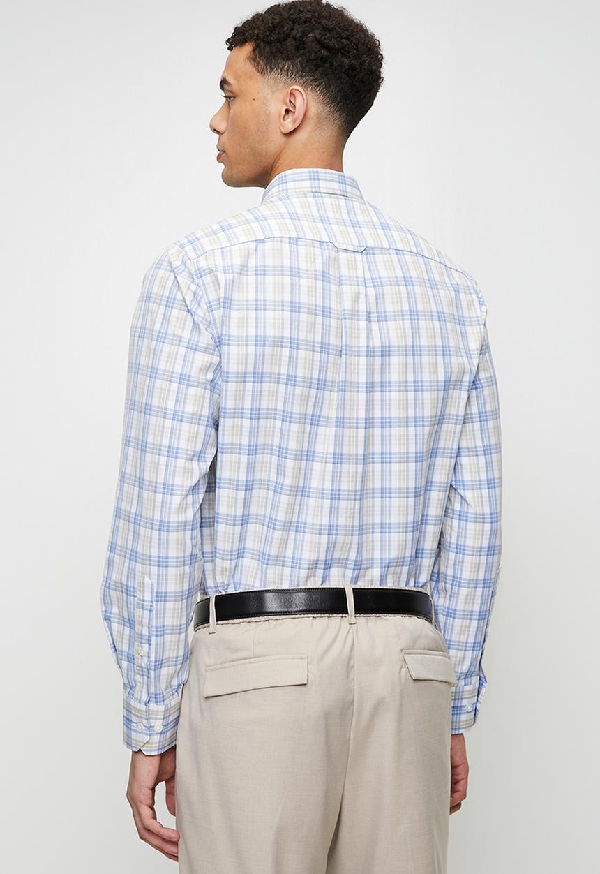 Pringle of Scotland - Zola  ls classic shirt - light blue