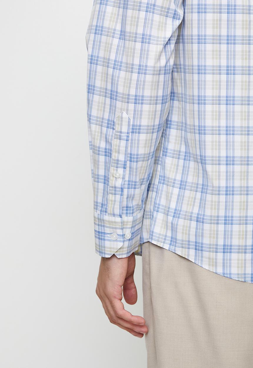 Pringle of Scotland - Zola  ls classic shirt - light blue