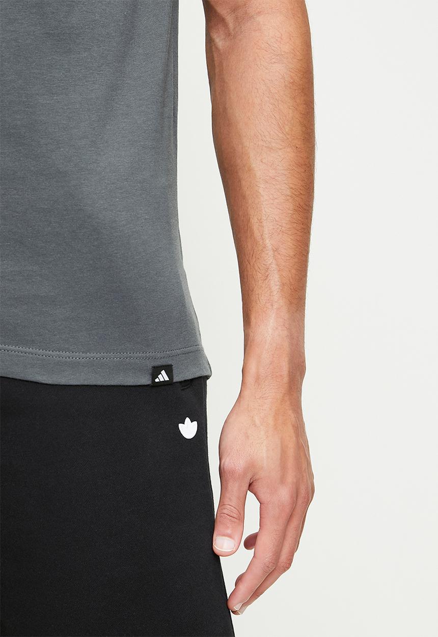 adidas Performance - Camo Box Tee - Grey Five