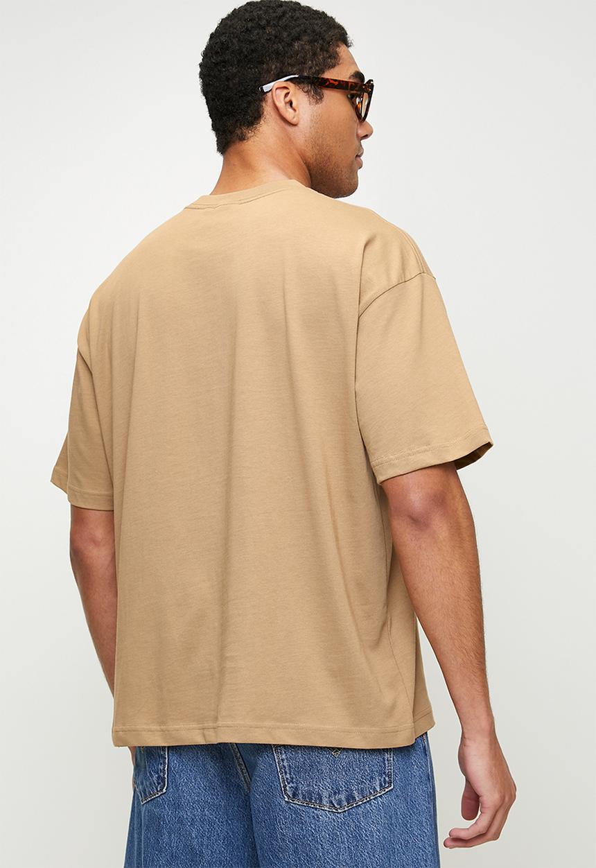 adidas Originals - Varsity 1 Tee - Cardboard Beige