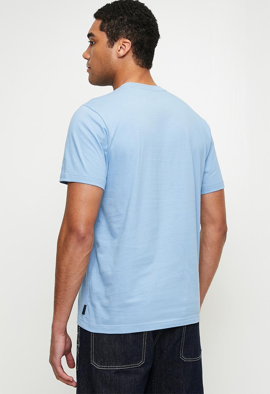 adidas Originals - Mono Trefoil Tee -  Ash Blue
