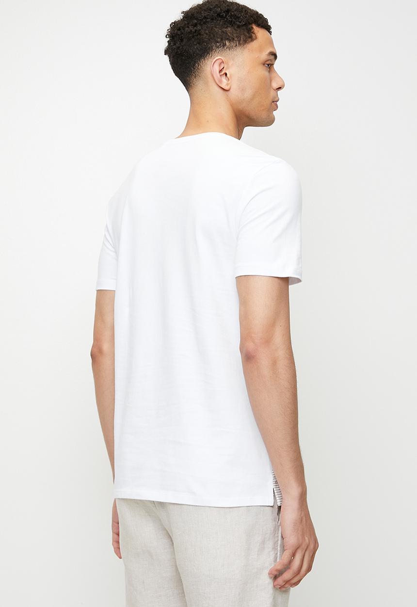 Pringle of Scotland - Matt diamond t-shirt - white