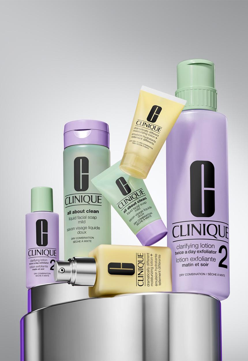 Clinique - Great Skin Everywhere Dry Combination Skin Gift Set