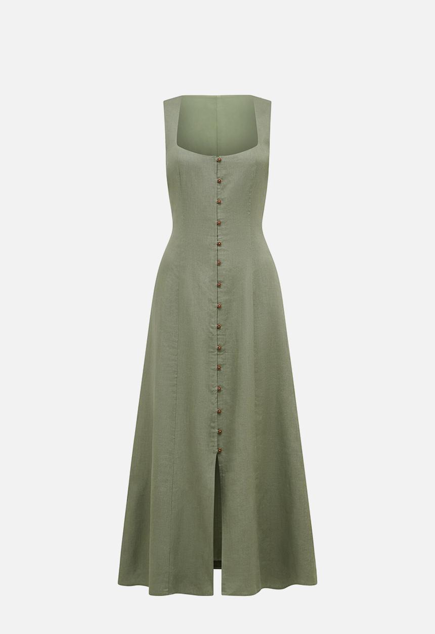Forever New - Elina Button Down Midi Dress