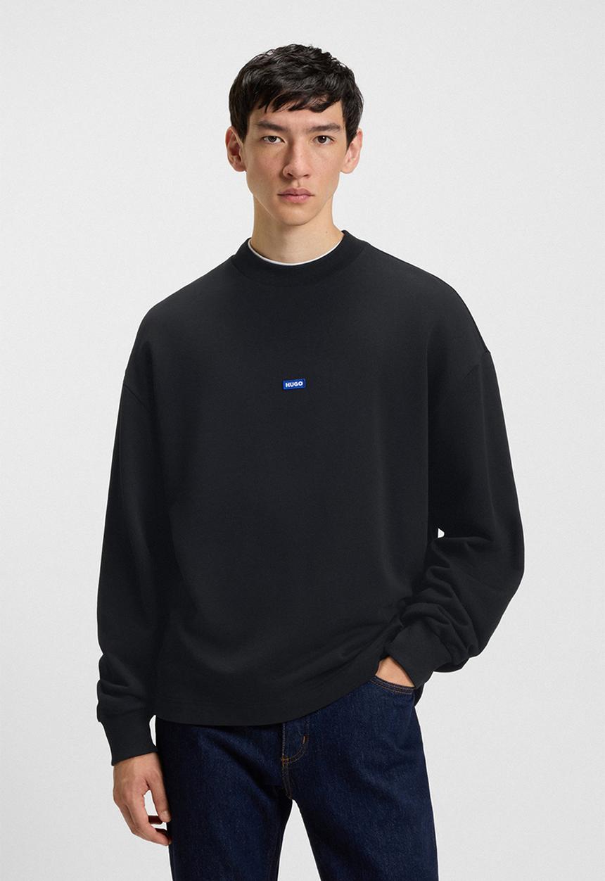 HUGO - Nedro Drop Shoulder Sweatshirt - Black