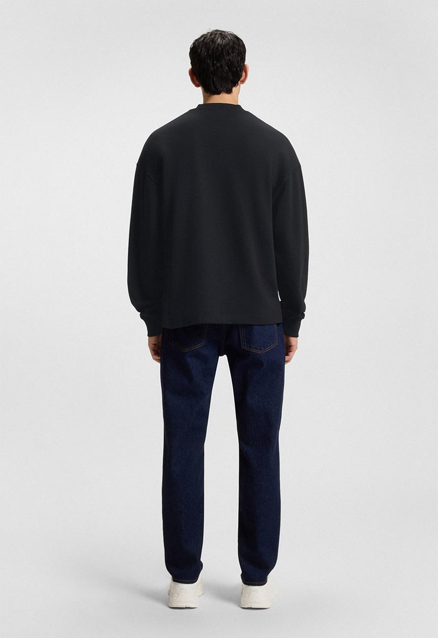HUGO - Nedro Drop Shoulder Sweatshirt - Black